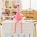 Lulihhhh 50CM-80CM Kawaii Swan Peluche Morbido Peluche Simpatico Animale con Scarpe Belle Bambole Regali di Compleanno per Bambini Regali di Natale-80cm,Rosa