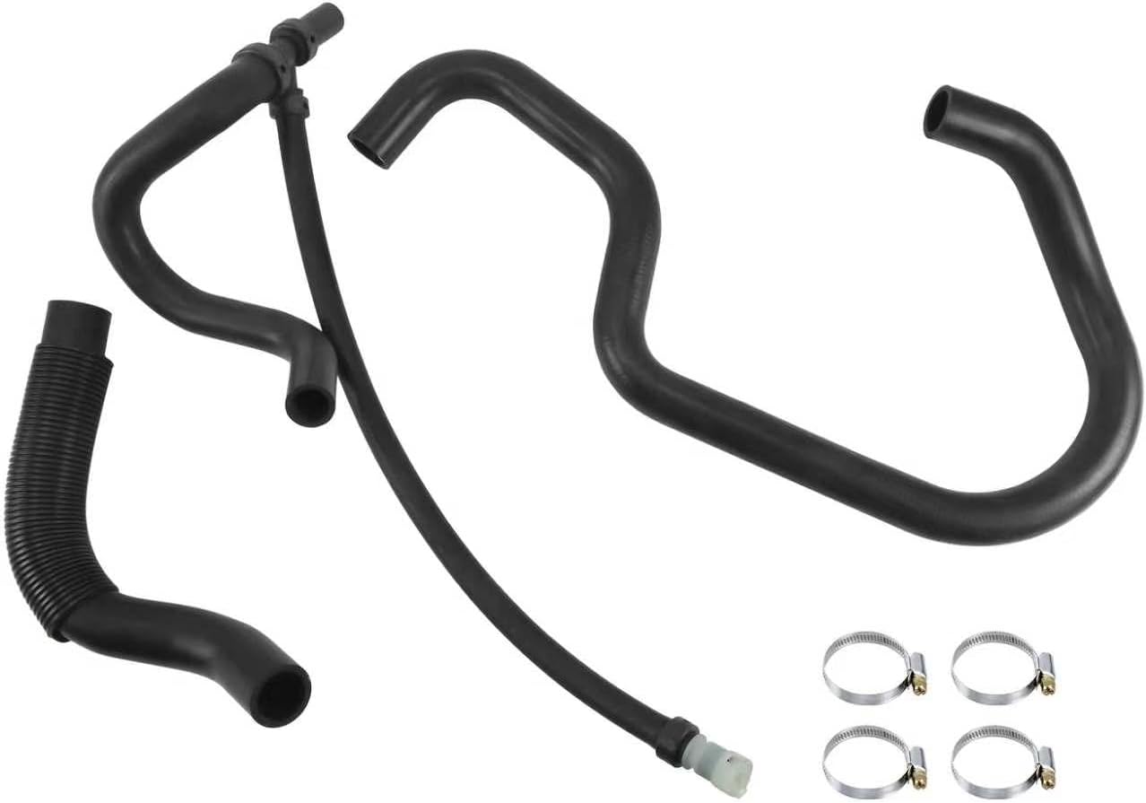 Radiator Coolant Hose Upper and Lower and Surge Tank Outlet Hose Compatible with Chevrolet Avalanche Silverado Suburban Tahoe GMC Yukon Cadillac Escalade 2007-2014 Replace 22827731 22827735 15058002