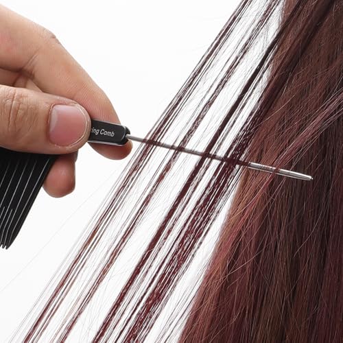 Peine para Mechas con Mango Ergonómico Negro miniatura 3