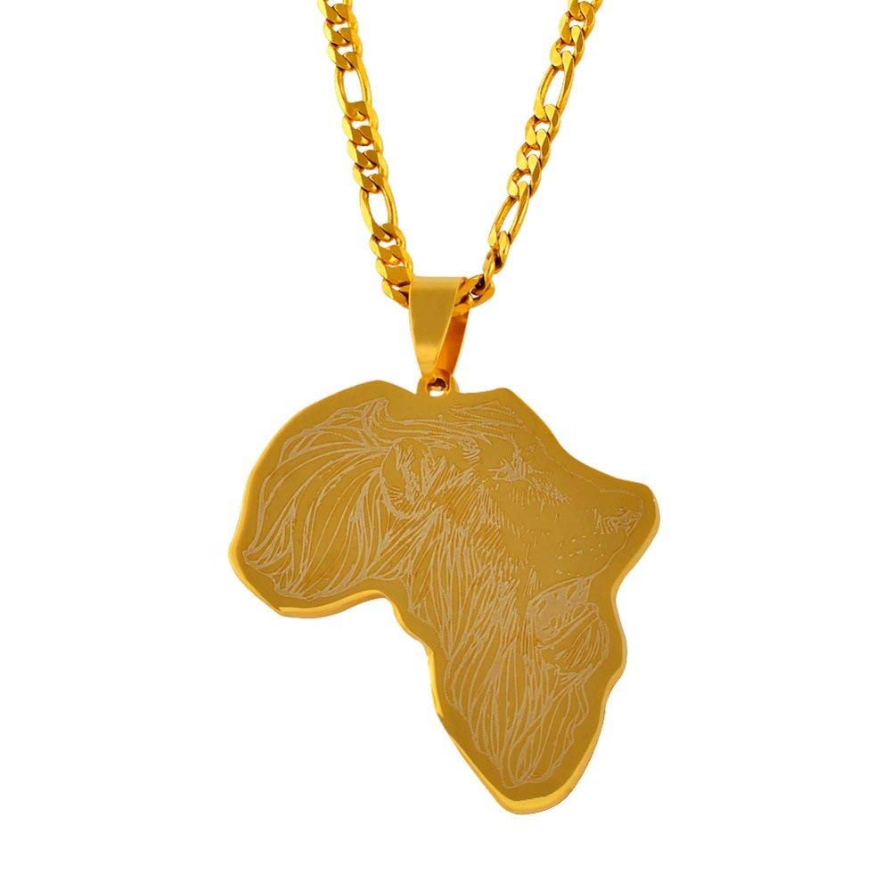 Ghana Kaart Hanger Ketting - Ster Snijwerk Afrika Hiphop Polijsten Sieraden, Effen Kleur Etnische Stijl Charme Dunne Ketting, Patriottische Geschenken Voor Vrouwen/Meisjes/Mannen Unisex, Zilver