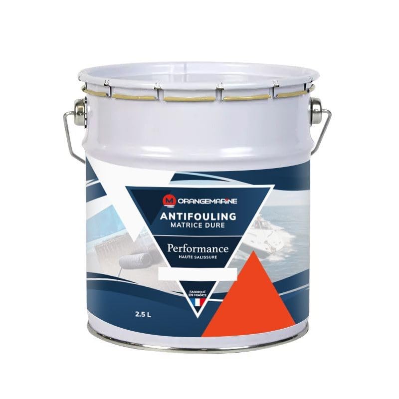Orangemarine Antifouling Marine Puissant Matrice Dure Performance 2,5 L – Protection...