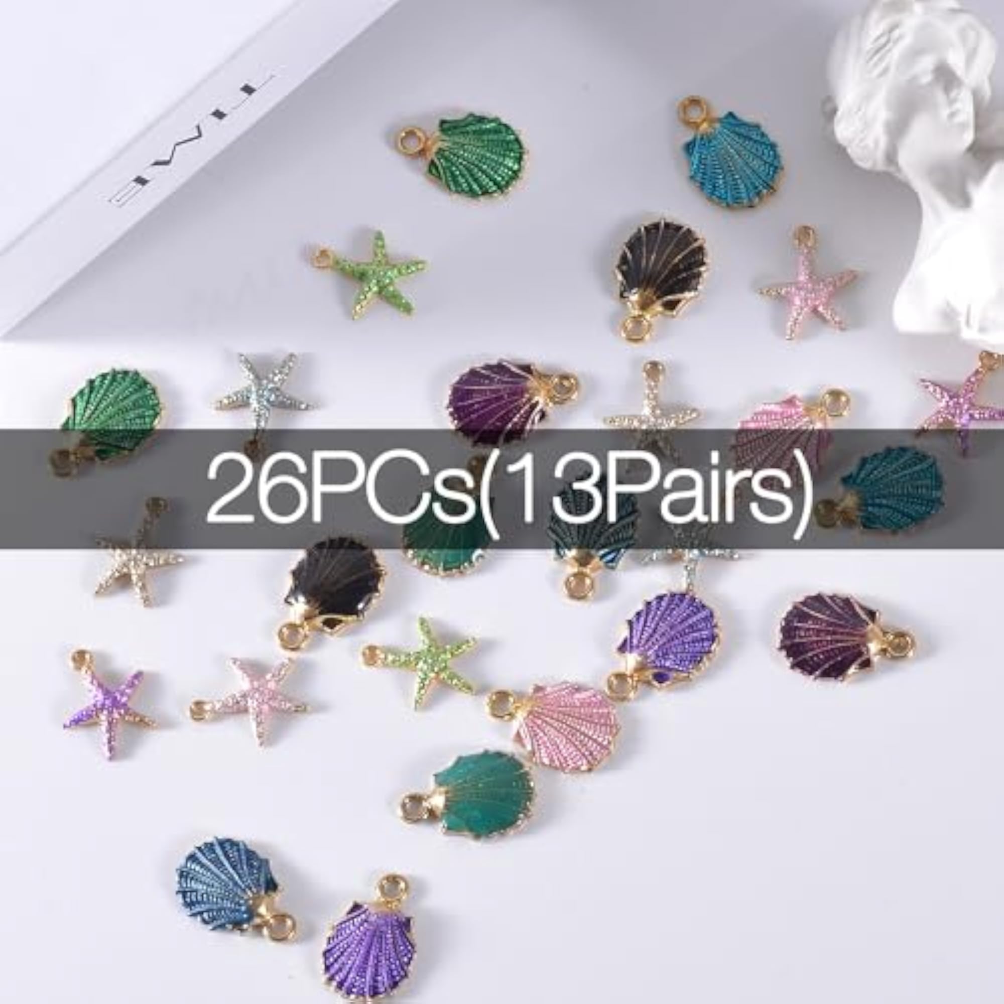 Bulk Gold Enamel Charms for Colourful Jewellery Making