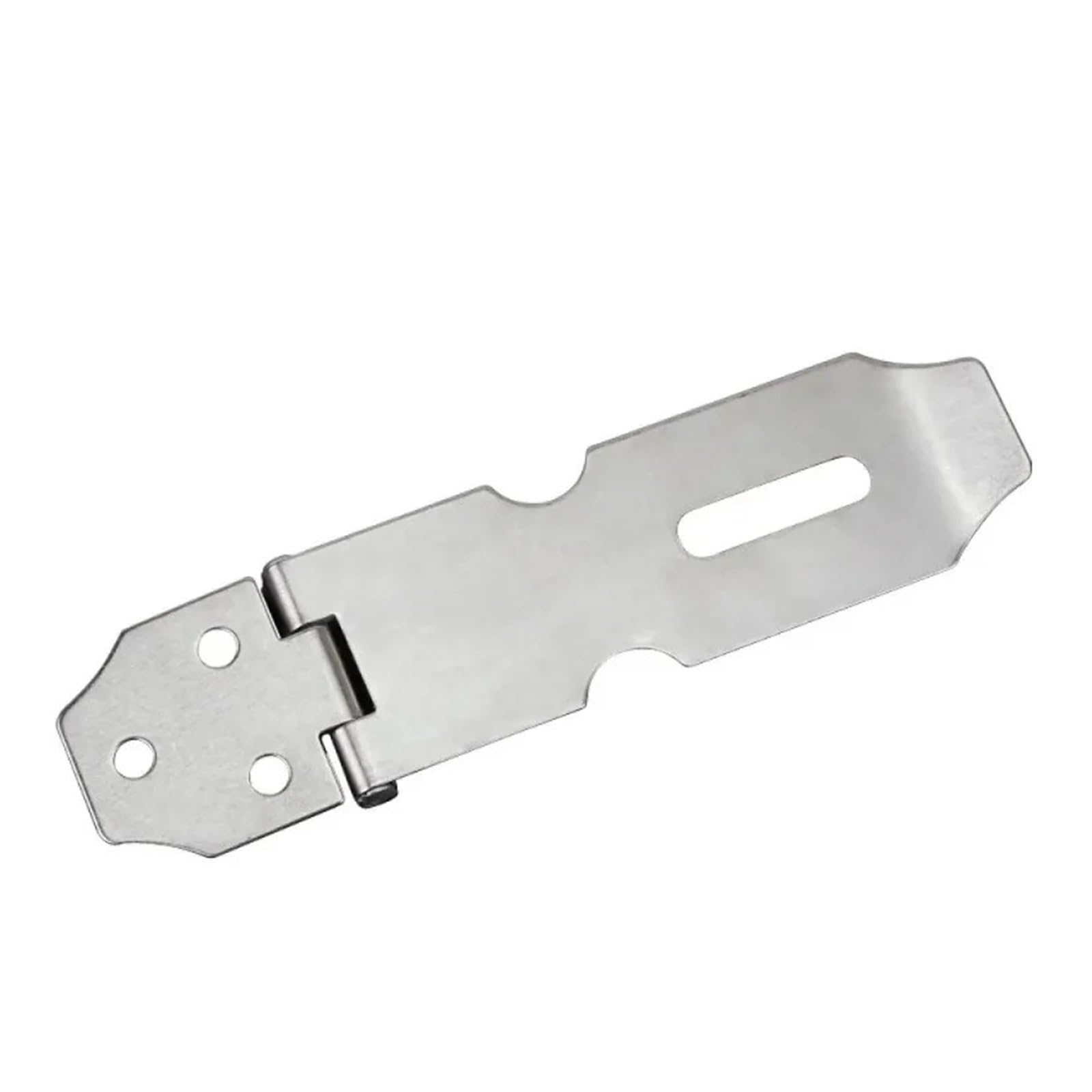 Hasp and Staple, Multiple Sizes Stainless Steel Door Padlock Hasp for Shed Gate Lock(4inch)