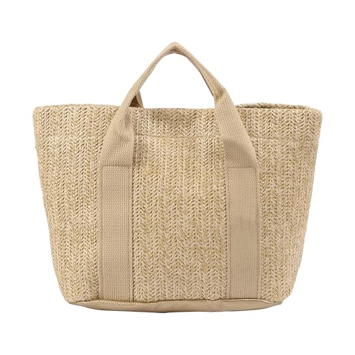 Bolso playero de palma para mujer