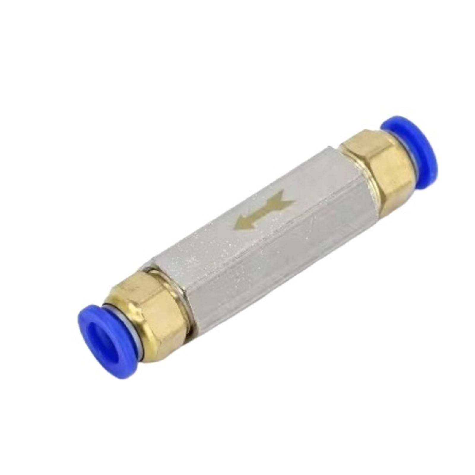 Uyzndkvsi Cv-03 12Mm Check Valve 6Mm 8Mm 10Mm 12Mm 1-Way Valve 1/8" 1/4" 3/8" 1/2"(Cv-03 12Mm)