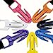 pistro Dive & Surf Safety Twin Line Cutter | PP Handle + Sheath | Carbon Steel Blade for Scuba Diving, Fishing Nets - Orange