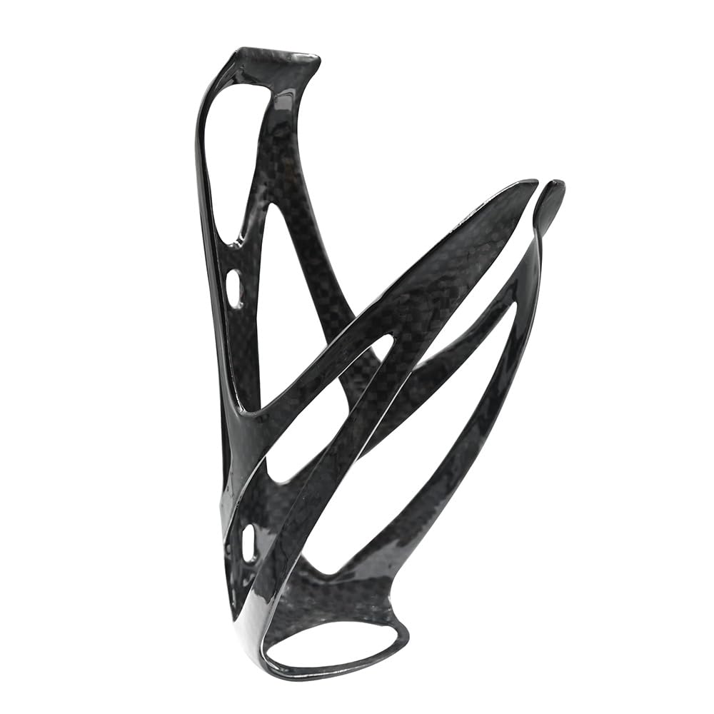 YATINGZHANG Bike Bottle Holder 3K/UD Carbon Fiber Road Bike Bicycle Reliable Cycling MTB Drink Water Bottle Holder Cage Rack Accessories(3K gloss 1PCS)