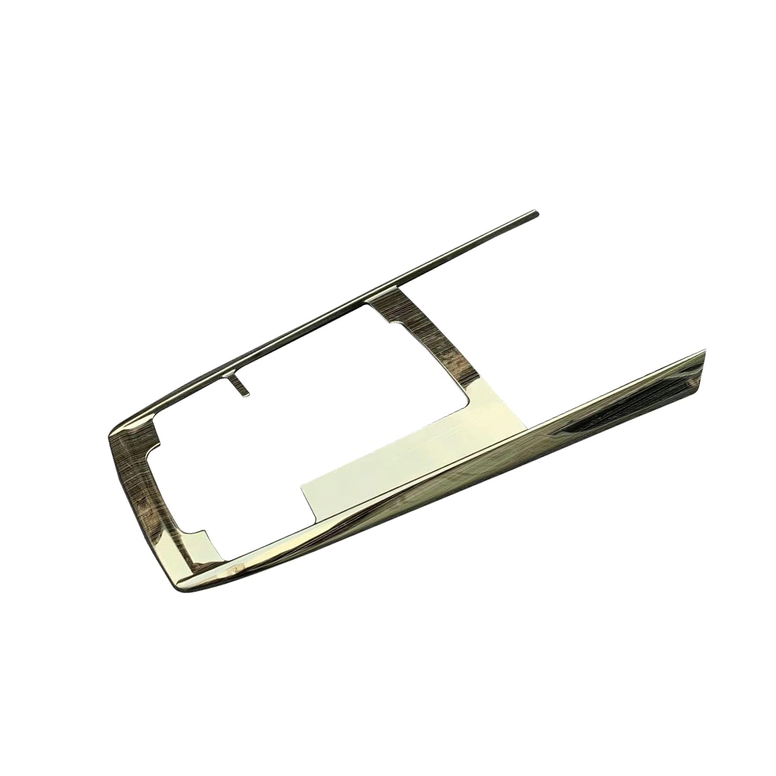 GZBFTDHCar Gear Shift Knob Trim Panel for Mazda CX30 2020 2021 2022, Stainless Steel Accessories Central Consoles Shift Boots Knobs Cover Frame LHD (Black Titanium Brushed)