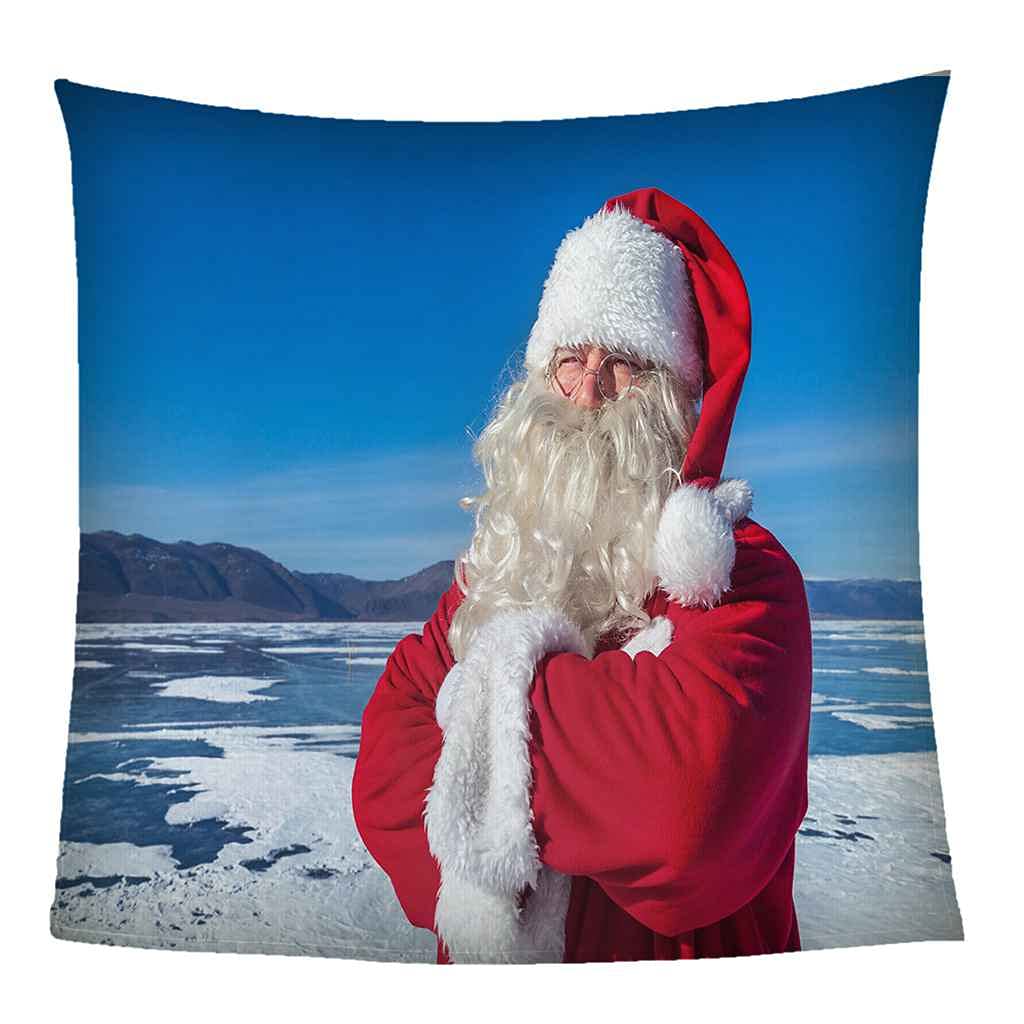 Couverture Flanelle Microfibre haut de gamme avec impression 3D scène de neige