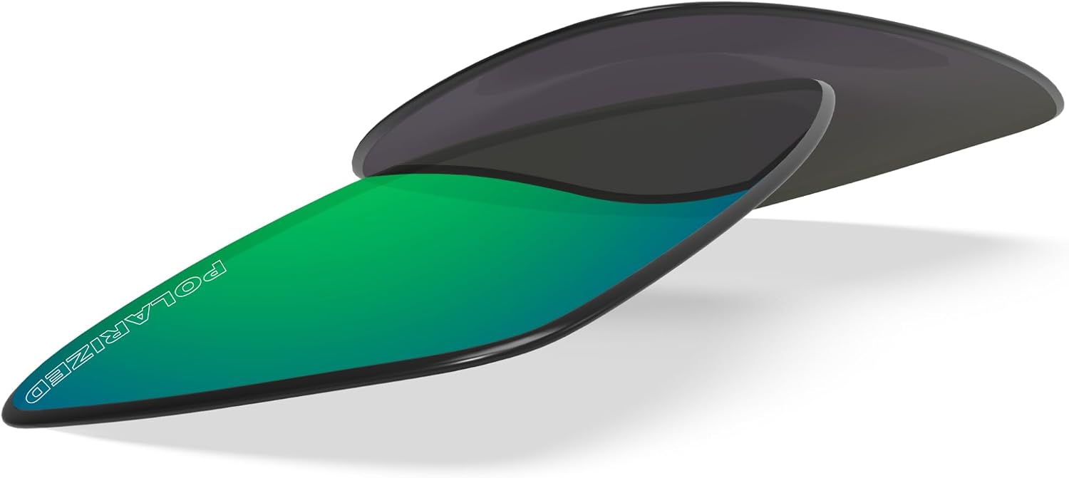 BLAZERBUCK Anti-salt Polarized Replacement Lenses for Costa Del Mar Blackfin Sunglass