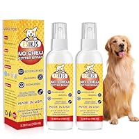 No Chew Spray for Dogs Bitter Apple Spray for Puppies Stop Dogs from Chewing Furniture Spray Anti Licking for Dog Yuck Bitter Spray Deterrent Formula for Puppies and Cats Alcohol Free Gentle on Skin
