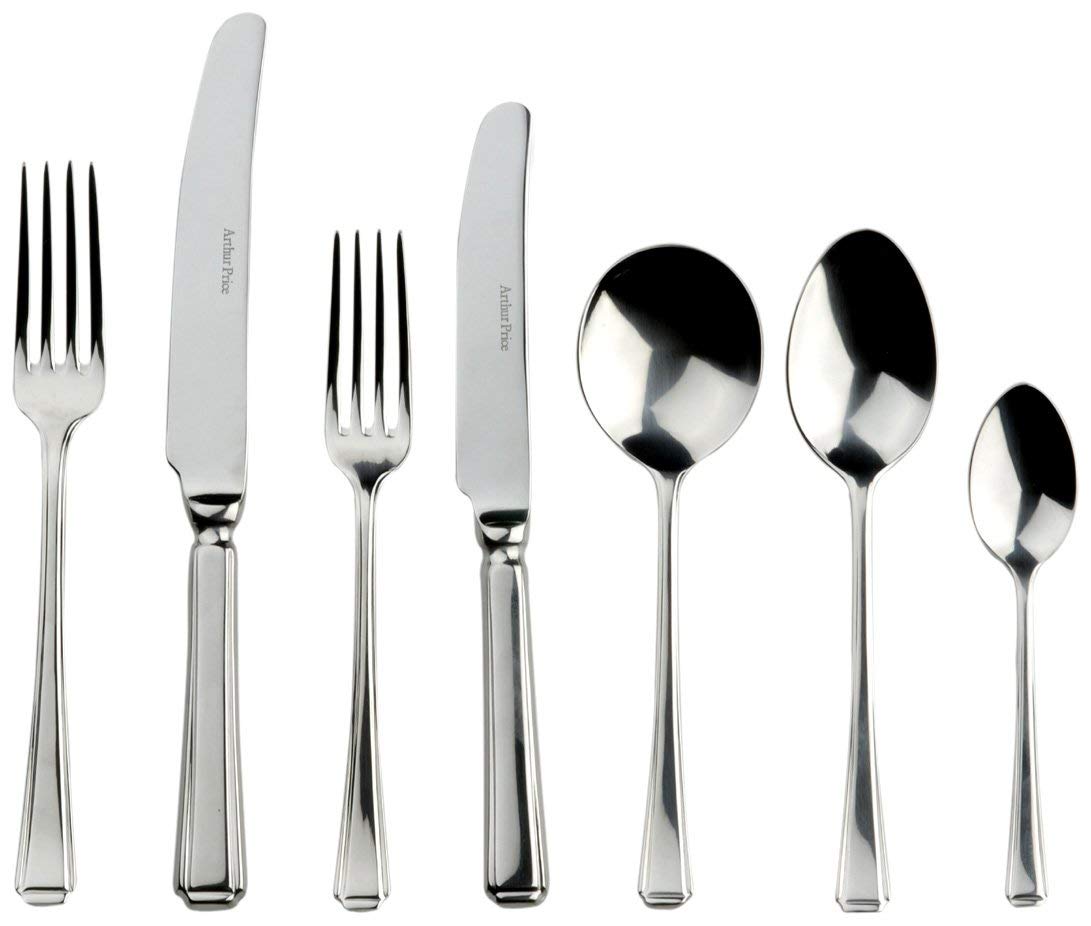 Arthur Price Silver Classic Harley Cutlery, 44Pce Box Set For 6 People
