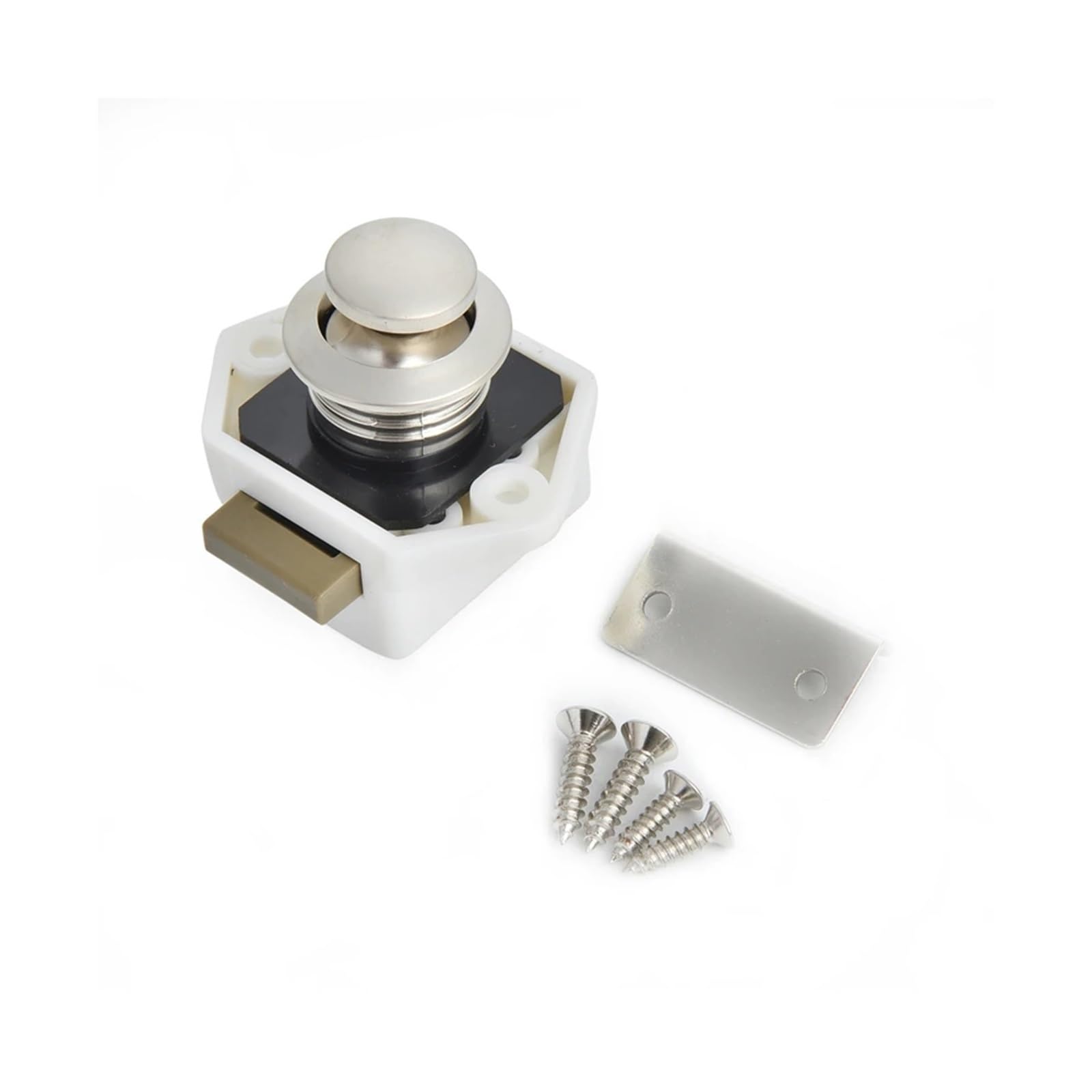 Cupboard Locks， Camper Car Push Locks Furniture Cabinet Door Lock Hardware Child Safety Drawer