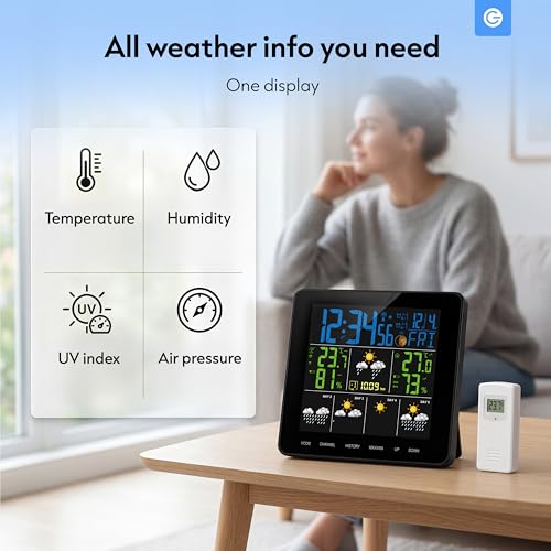 Mesure de l'humidité station météo sans fil Silvergear