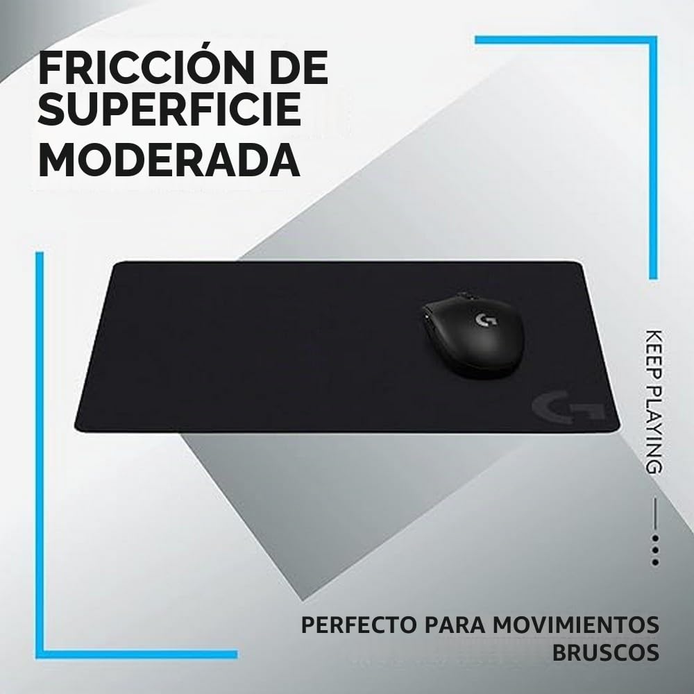 Logitech G502 Hero Ratón Gaming con Cable Alto Rendimiento & G240 Alfombrilla para Juegos, Tela, optimada para sensores de Juegos, roce Superficial