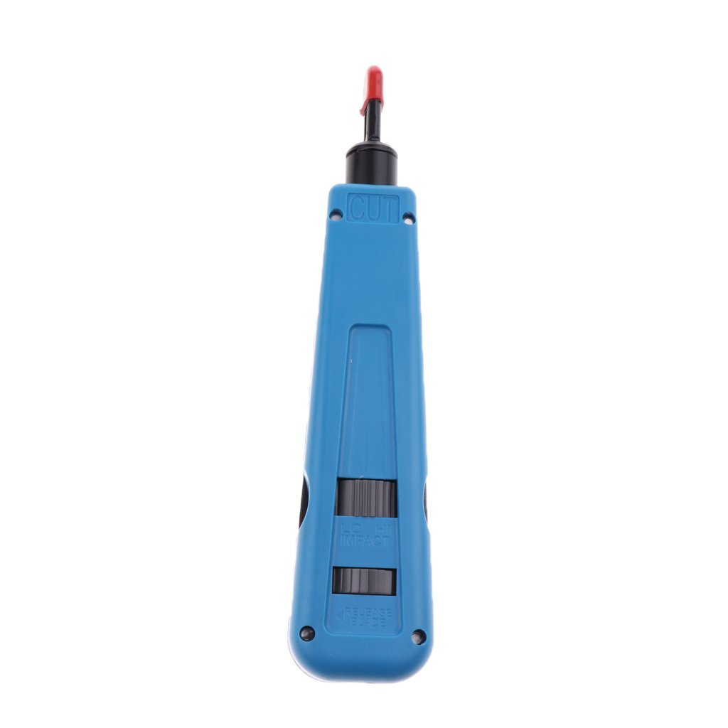 impact punch down network tool with 110 blade cat5 for rj11 rj45 cable cord