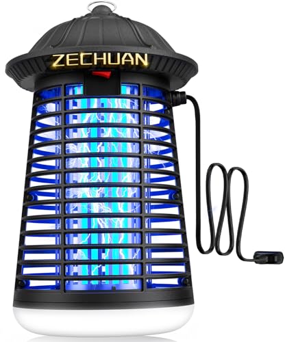 Bug Zapper Indoor Outdoor with LED Light, ZECHUAN...