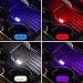 WENTS 6PCS Iluminación USB para coche, luces de interior de coche Atmosphere...