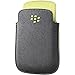 Blackberry ACC-46639-201 Microfiber Case fu00fcr Curve 9320 schwarz/gru00fcn