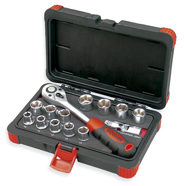 Dogher 531-001 - Maletin Vasos Hex 1/2 14 Piezas