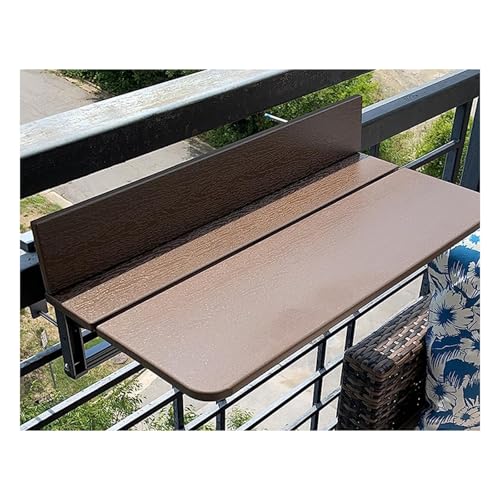 Table de balcon pliable sans perçage pour aménager les petits espaces - 8
