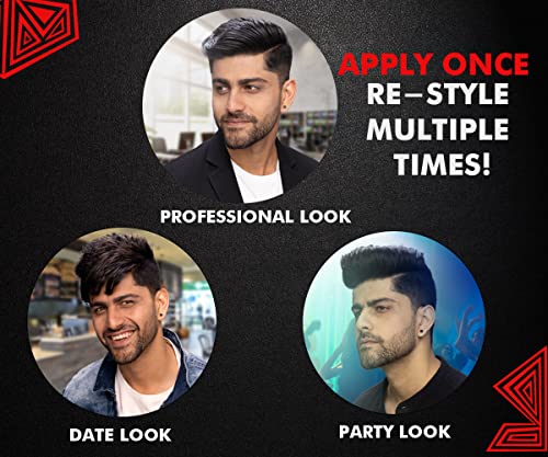 UrbanGabru Rebel Hair Styling Clay Wax for Men | Strong Hold | Matte Finish | 100 Times Re-Styleable with Keratin (Safe & Natural) - 85 gm | Adds Texture - Image 2