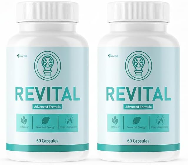 Revitalia Capsules – Official Revitalia Advanced Health Formula: Maximum Strength, All-Natural Wellness Pills Support (60 Capsules, 30-Day Supply) (2)
