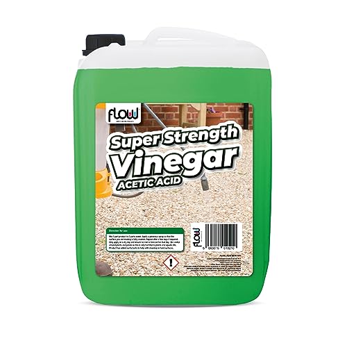 Flow 5 Litre Super Strength 30 Garden Acetic Acid Vinegar Concentrated