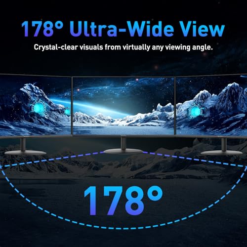 undefined SANSUI 22 Inch 120Hz Monitor, FHD Computer Monitor 4000:1 Contrast Ratio with Adaptive Sync, HDR 100% sRGB, HDMI 2.1 x 2, VESA Mount, Eye Care for Home/Office (ES-22X3AH, One HDMI Cable Included). の商品画像 7