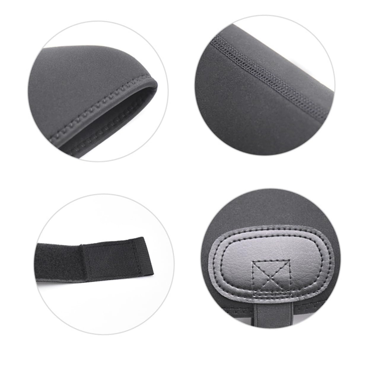 BESPORTBLE 2 Paia Copriscarpe Protettivi Manica per Scarpe da Pattinaggio Copriscarpe Antivento Copriscarpe Regolabili Copertura per Scarpe per Pattinaggio Uomini E Donne Scudo in Neoprene