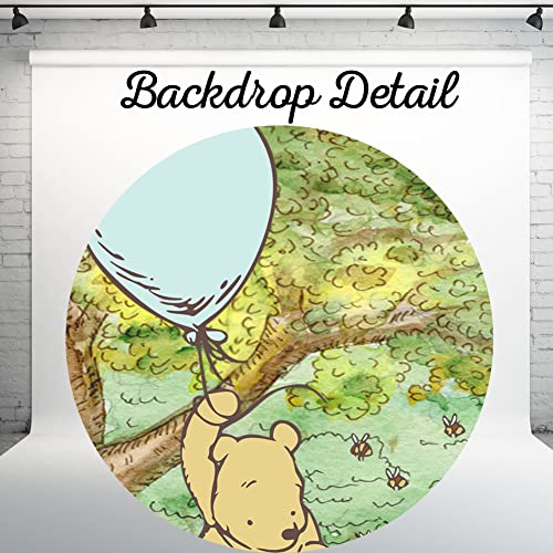 Fondo Vintage Libro Gigante Pooh Clásico 5x3 ft miniatura 3