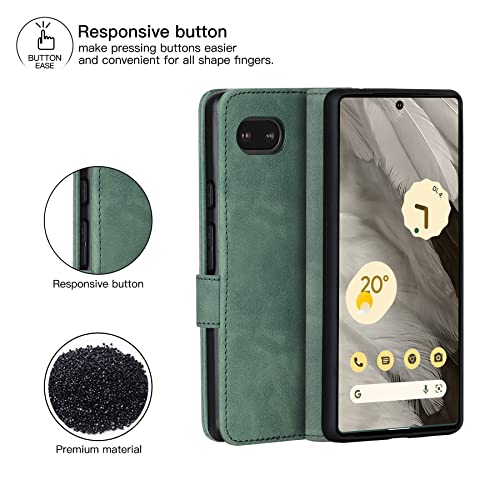 Étui cuir synthétique Google Pixel 7a protection intégrale aux finitions soignées - 6