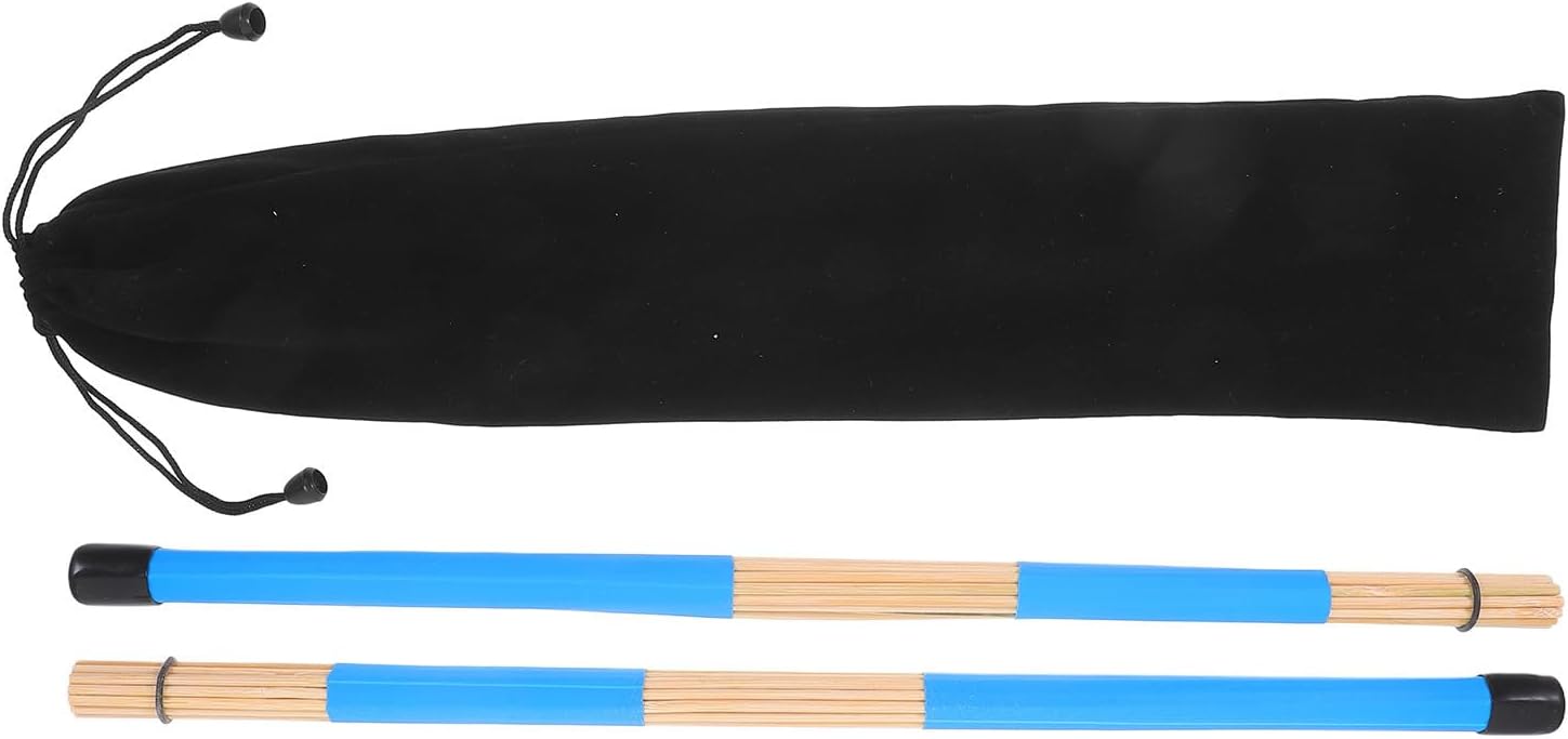 Par de Escobillas de Madera para Batería 41 cm miniatura 1