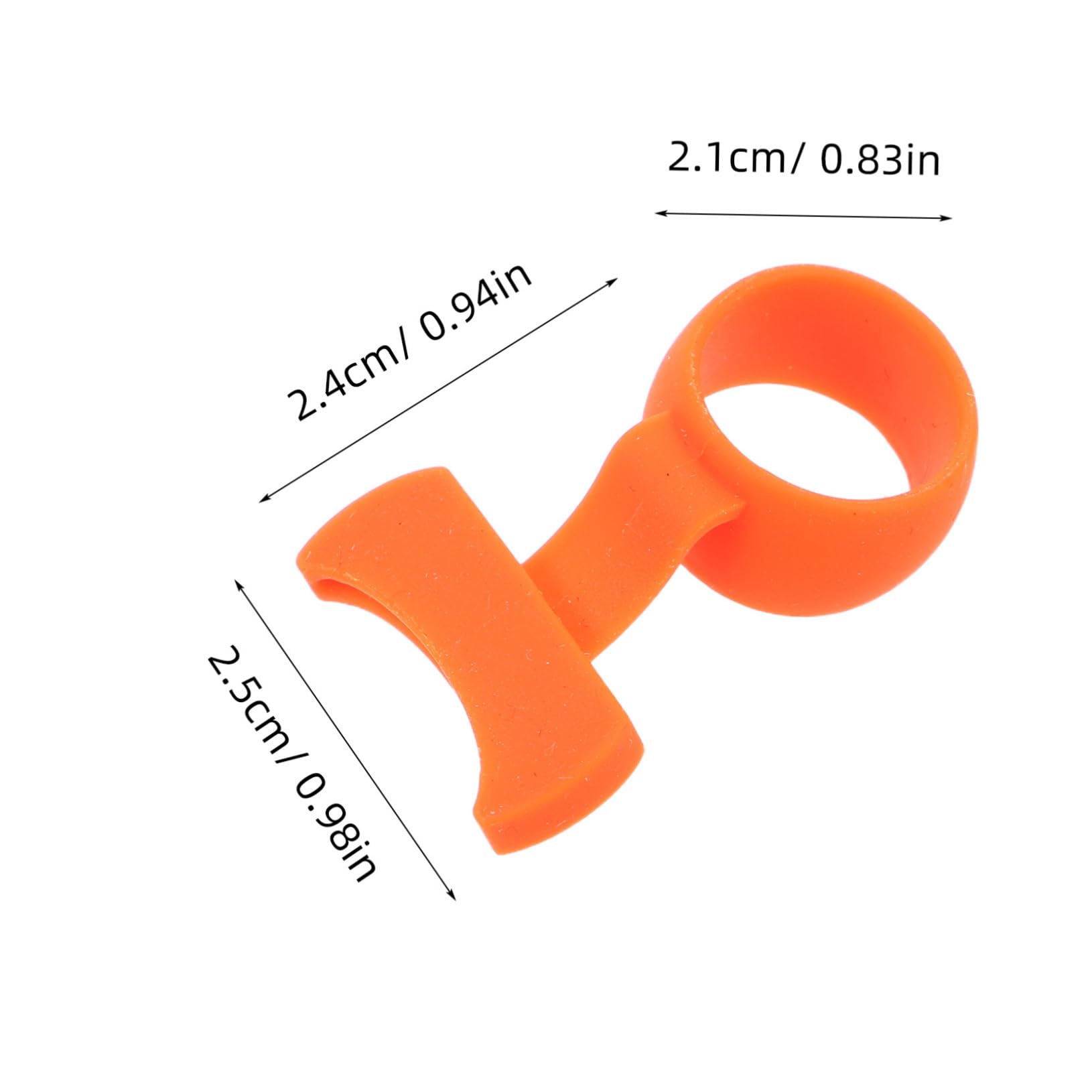 BESTonZON Guitar Pick Aid Silicone Material Non-slip Finger Guard for Picks Enhance Control for Strumming for Beginners