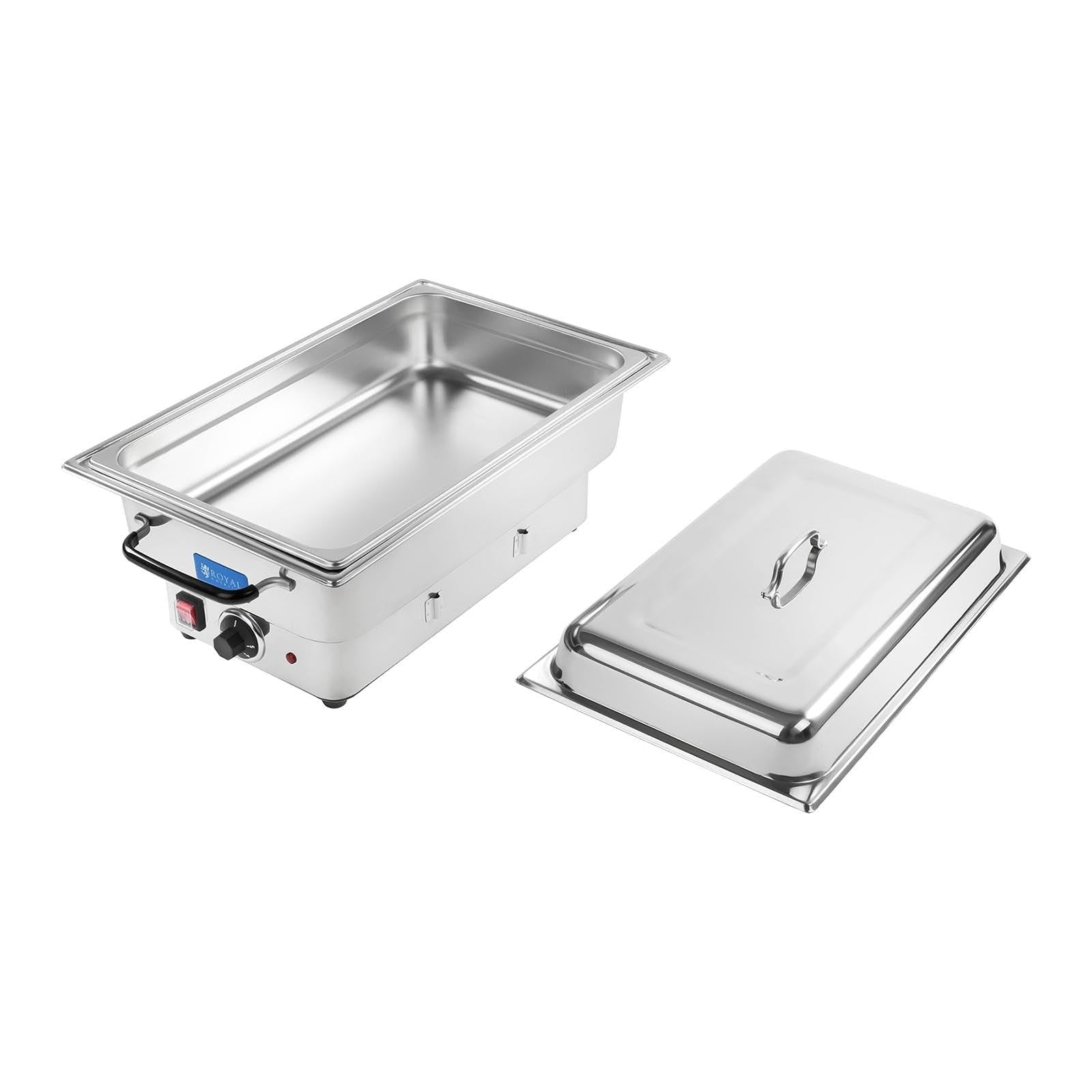 Scaldavivande a bagnomaria 1.600 watt, teglia GN 1/1 - 100 mm HELLOSHOP26
