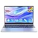 Auusda 15.6" Silver Laptop, N-Series Quad-Core up to 3.4GHz, 16GB DDR4 RAM, 1TB SSD, FHD Display, Fingerprint, Backlit Keyboard, 8000mAh Battery, Lightweight Notebook for Work & Study