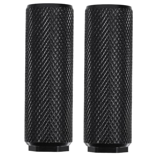 CORHAD 1 Set Portable Aluminum Alloy Bike Pegs Sturdy Slip Rear Foot Pedals for Bicycles Compact Design for Front Rear Axles Essential Bike Supplies for Adults