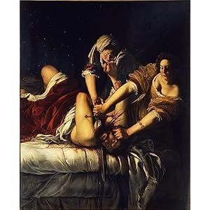 MiguOo Moderne Kleur Posters Vintage Canvas Schilderij Klassiek Olieverf Giuditta Decapita Oloferne door Artemisia Gentileschi voor Huisdecoratie 60x90cm