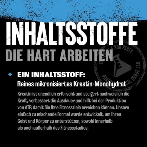 ANIMAL Creatine Kapseln – Creatine Monohydrate Supplement für Muskelkraft, Ausdauer & Regeneration – Energie im Training & Alltag… – Ansicht 3