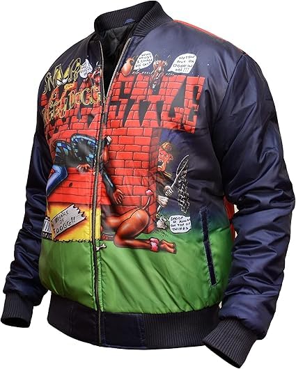 Mens Snoop Parachute Dogg Bomber Doggystyle Light Weight Jacket3