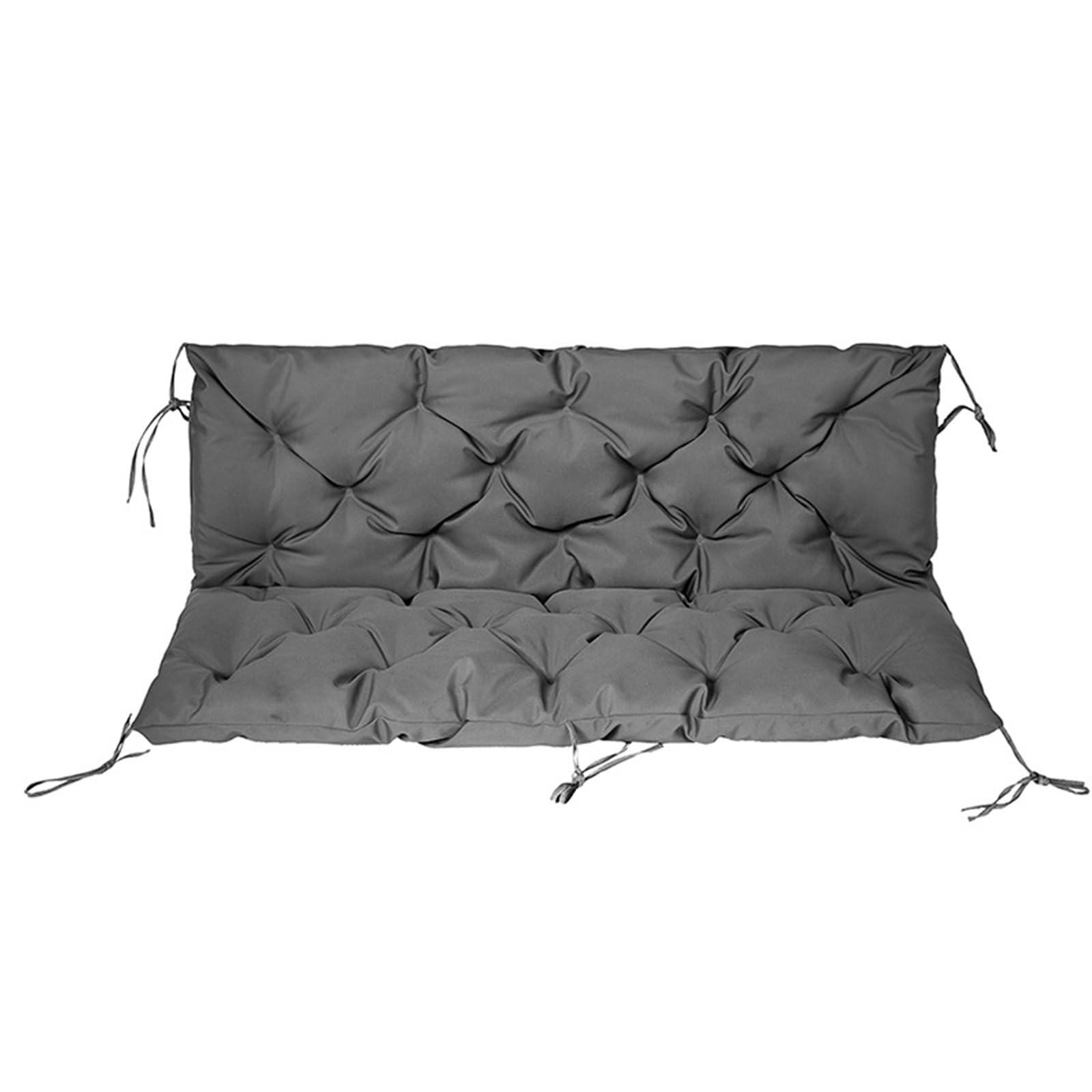 Swing Cushions Replacement, Outdoor Swing Bench Cushion with Backrest Thicken, Waterproof Porch Swing Cushions 2-3 Seater Outdoor Swing Cushions for Outdoor Garden Patio Furniture(Color 4,100cm)