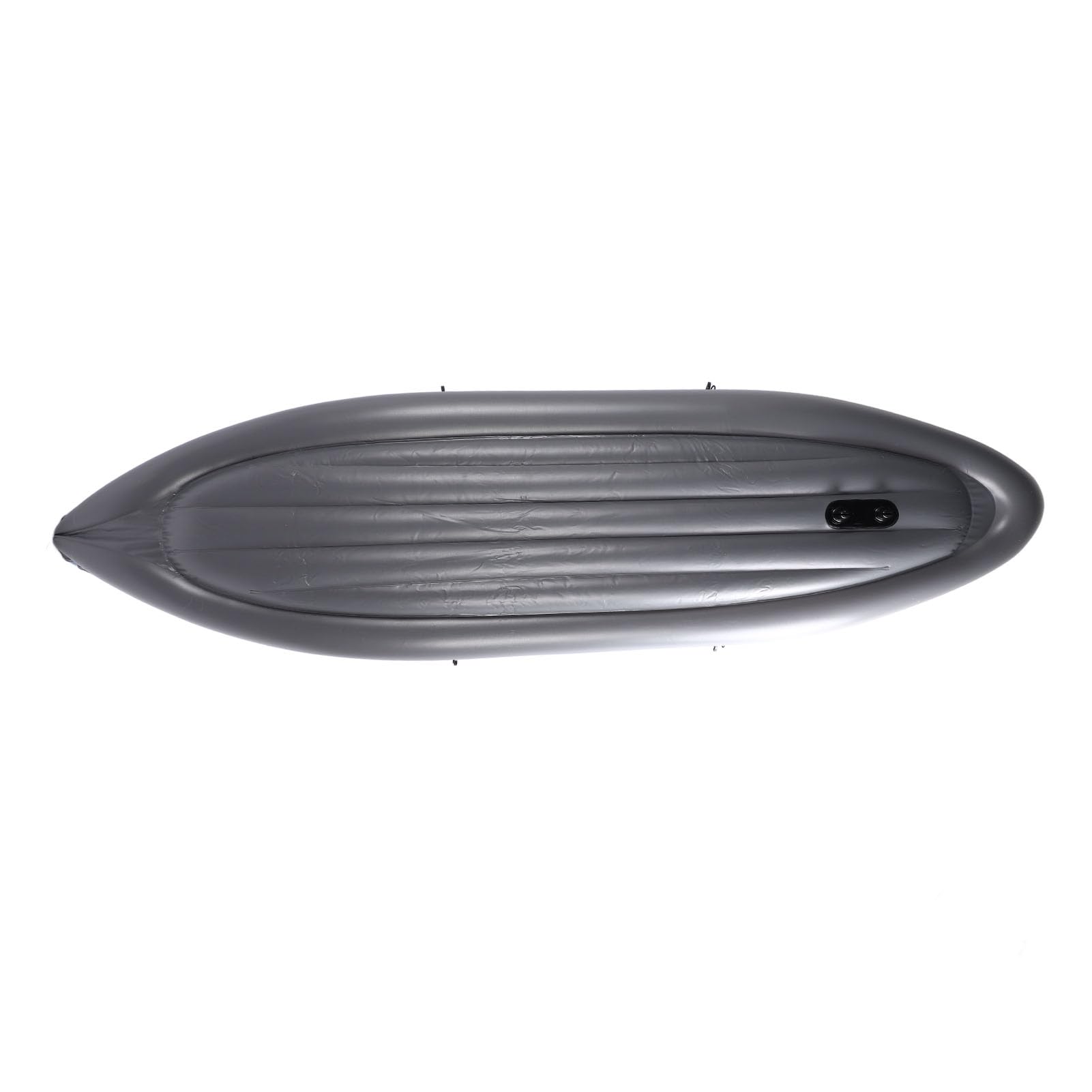 Kayak gonfiabile 1 persona in PVC resistente ai raggi UV, canoa gonfiabile portatile con pompa a mano, pagaia e borsa per la pesca