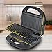Belaco Sandwich Maker 4 in 1 Sandwich Toaster panini maker Machine Non-Stick Easy Clean triangle waffle maker and shell detachable plate Non-Stick Coating Plate skid resistant feet