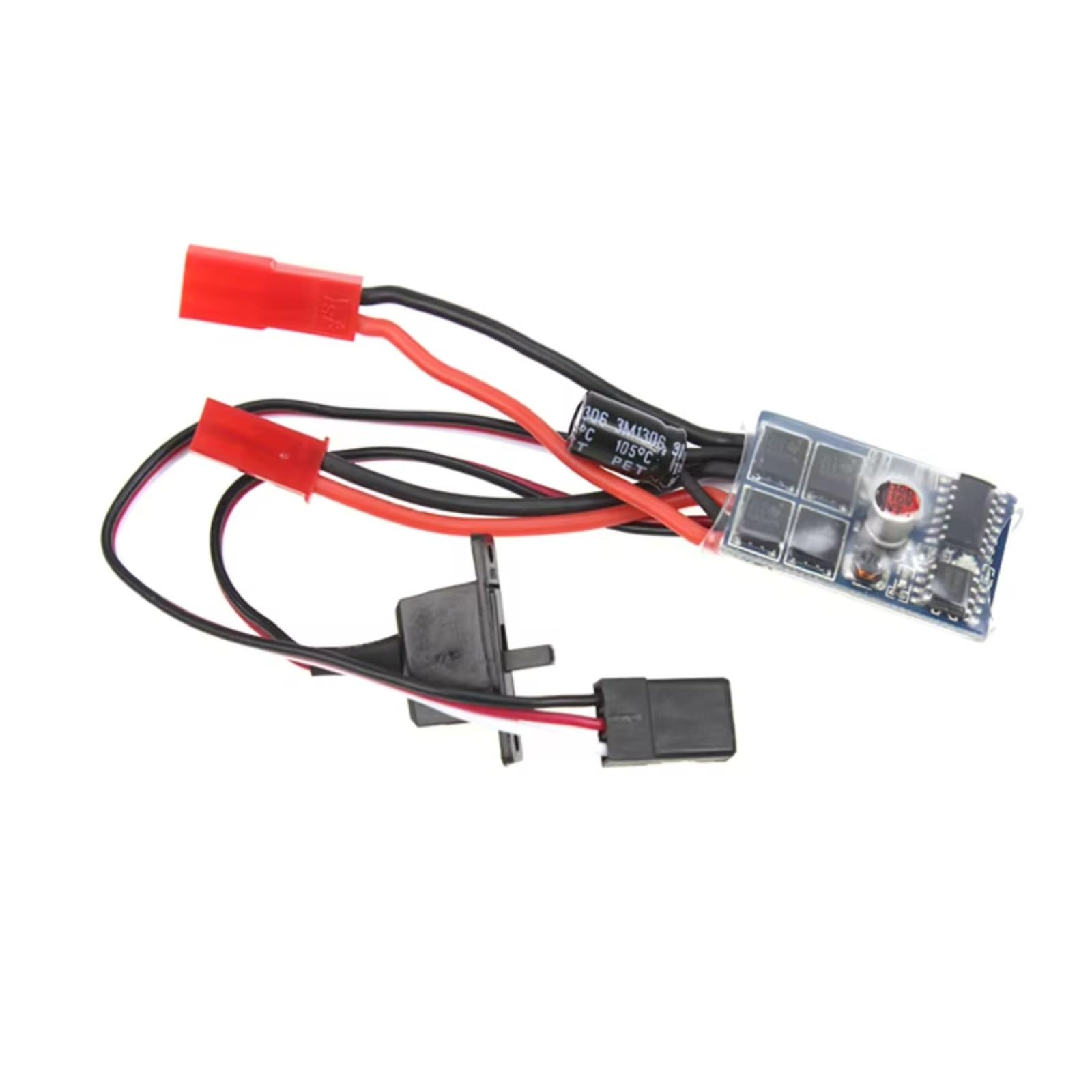 Per 1/16 1/18 1/24 10A Spazzolato ESC Avanti Retromarcia Due Vie Regolatore Velocità Del Motore Senza Freno RC Modello Auto Accessorio Ricambio ESC RC