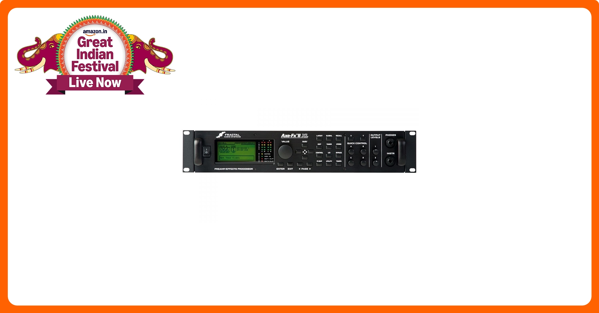 Fractal Audio Systems Axe-FX Ⅱ XL+ Axe-Fx II XL+ – Fractal Audio Systems