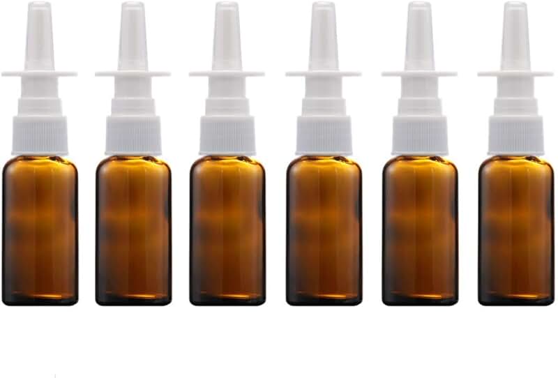 nasal spray bottles empty