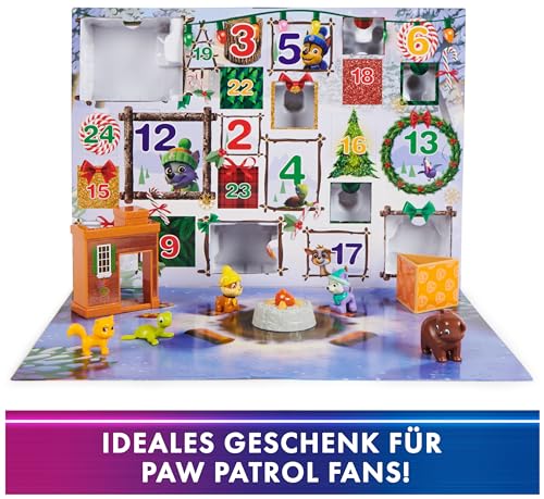 Adventskalender für Kinder mit PAW Patrol Figuren und Zubehör 2023
