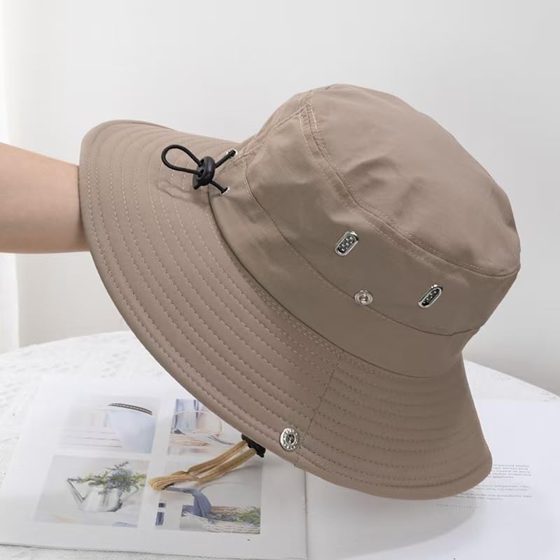 Sombreros de sol para hombre, sombrero de pesca de ala ancha para hombre, para senderismo, playa, verano