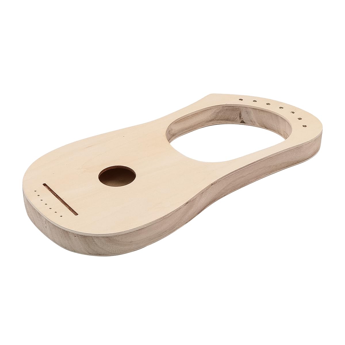 CENPEK DIY Lyre Harp 7 String Wood Body Strings Bridge Peg Tuning Wrench Beginner Wood String Instrument - Image 4
