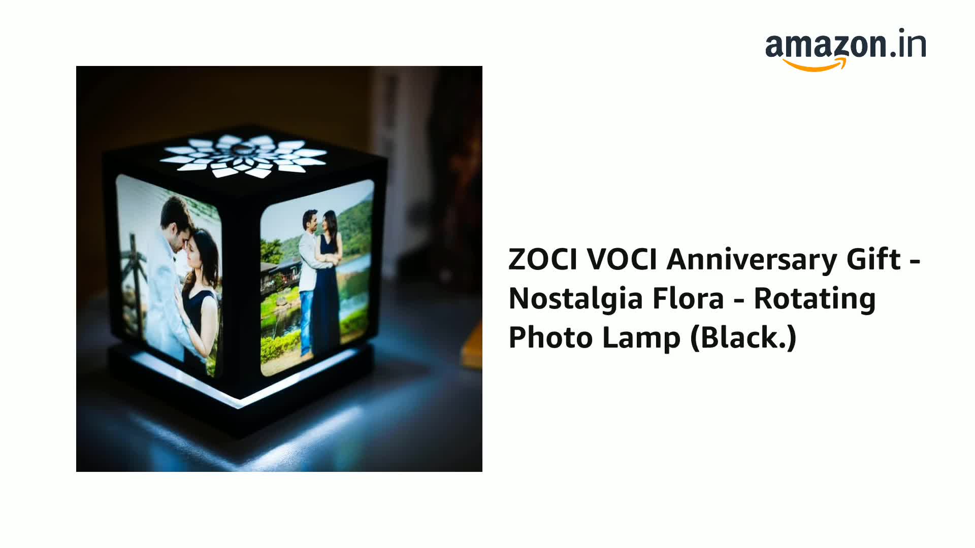 パワーライト　最高級フォトフェイシャル Buy ZOCI VOCI Anniversary Gift - Nostalgia Flora - Rotating Photo